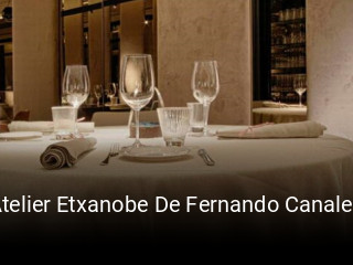 Atelier Etxanobe De Fernando Canales horario comercial