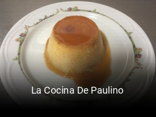 La Cocina De Paulino plan de apertura