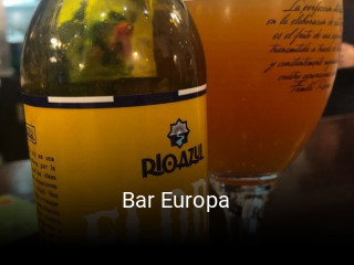 Bar Europa abrir