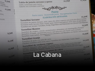 La Cabana abrir