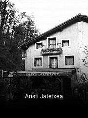 Aristi Jatetxea plan de apertura