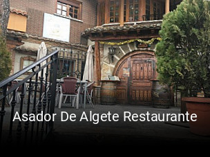 Asador De Algete Restaurante plan de apertura