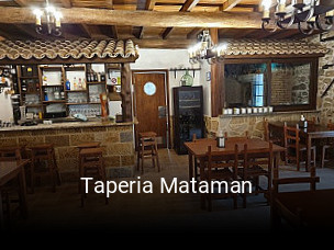 Taperia Mataman horario de apertura