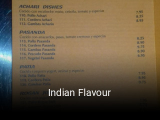 Indian Flavour plan de apertura