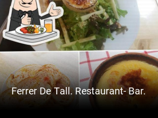 Ferrer De Tall. Restaurant- Bar. abrir