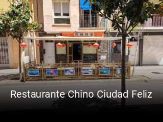 Restaurante Chino Ciudad Feliz horario de apertura