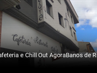 Cafeteria e Chill Out AgoraBanos de Rio Tobia plan de apertura