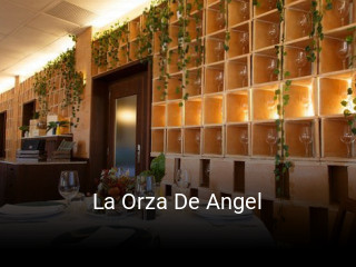 La Orza De Angel horario comercial