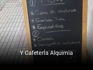 Y CafeterÍa Alquimia abrir