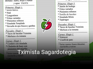 Tximista Sagardotegia abrir