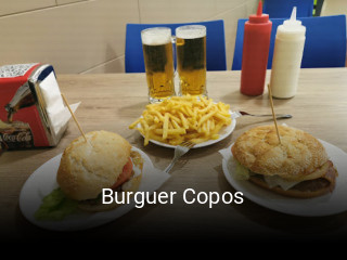 Burguer Copos plan de apertura