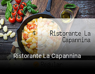 Ristorante La Capannina horario comercial