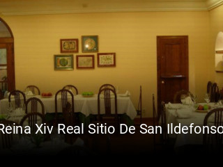 Reina Xiv Real Sitio De San Ildefonso horario de apertura