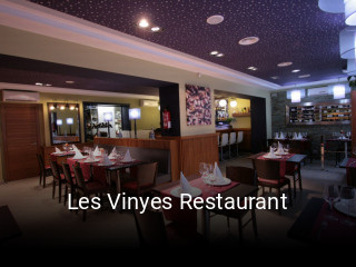 Les Vinyes Restaurant horario comercial