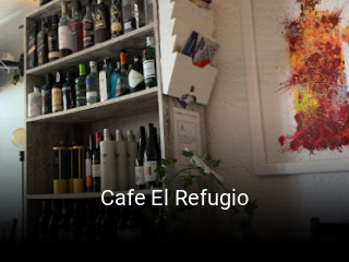 Cafe El Refugio plan de apertura