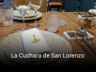 La Cuchara de San Lorenzo horario de apertura