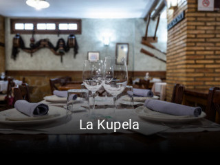 La Kupela plan de apertura