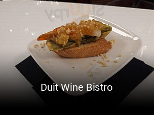 Duit Wine Bistro horario de apertura