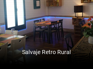 Salvaje Retro Rural abrir