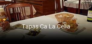 Tapas Ca La Celia abrir