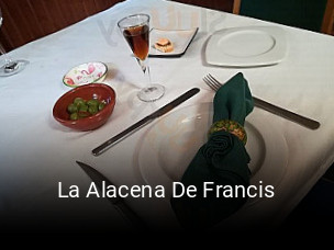 La Alacena De Francis horario comercial