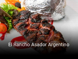 El Rancho Asador Argentino plan de apertura