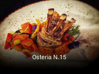 Osteria N.15 abrir