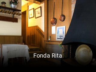 Fonda Rita horario comercial