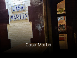 Casa Martin horario comercial