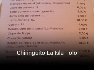 Chiringuito La Isla Tolo abrir