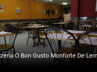 Pizzeria O Bon Gusto Monforte De Lemos abrir