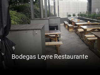 Bodegas Leyre Restaurante abrir