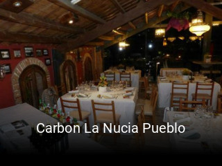 Carbon La Nucia Pueblo plan de apertura