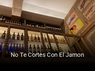 No Te Cortes Con El Jamon plan de apertura