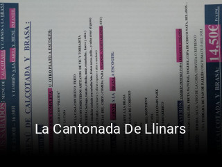 La Cantonada De Llinars plan de apertura