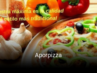 Aporpizza horario de apertura