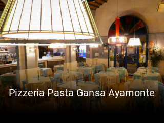 Pizzeria Pasta Gansa Ayamonte horario comercial