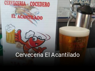 Cerveceria El Acantilado horario de apertura