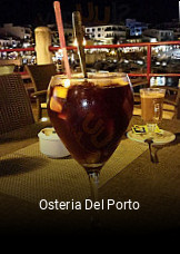 Osteria Del Porto plan de apertura