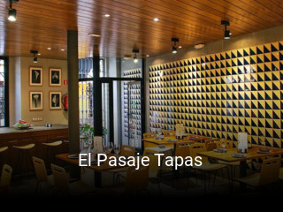 El Pasaje Tapas abrir