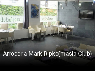 Arroceria Mark Ripke(masia Club) horario comercial