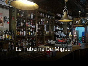 La Taberna De Miguel plan de apertura