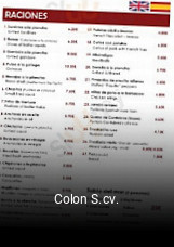 Colon S.cv. horario comercial