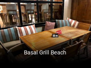 Basal Grill Beach horario de apertura