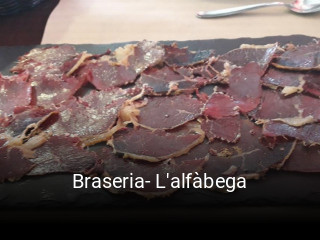 Braseria- L'alfàbega abrir