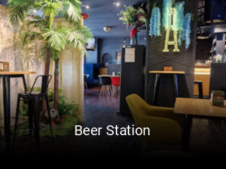 Beer Station plan de apertura