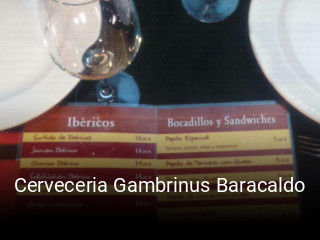 Cerveceria Gambrinus Baracaldo horario de apertura