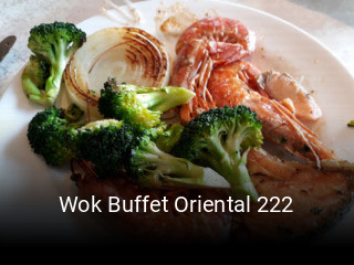 Wok Buffet Oriental 222 horario de apertura