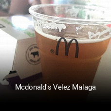 Mcdonald's Velez Malaga horario de apertura