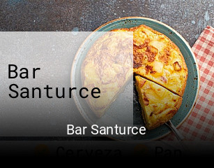 Bar Santurce horario de apertura